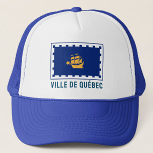 Vlag van Quebec Trucker Pet