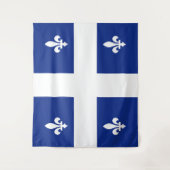 Vlag van Quebec Wandkleed (Voorkant)