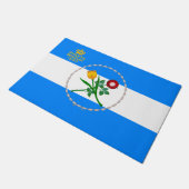 Vlag van Queens (Borough of New York City) Deurmat (Schuin)