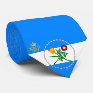 Vlag van Queens (Borough of New York City) Stropdas