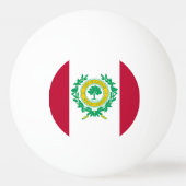Vlag van Raleigh, North Carolina Ping-Pong Ball (Achterkant)