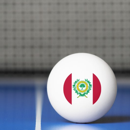 Vlag van Raleigh, North Carolina Ping-Pong Ball (Net)