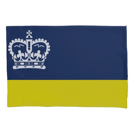 Vlag van Regina, Hoesje Saskatchewan Pillow Kussensloop (Voorkant)
