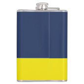 Vlag van Regina, Saskatchewan Flask Heupfles (Achterkant)