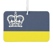 Vlag van Regina, Saskatchewan Luchtverfrisser (Achterkant)