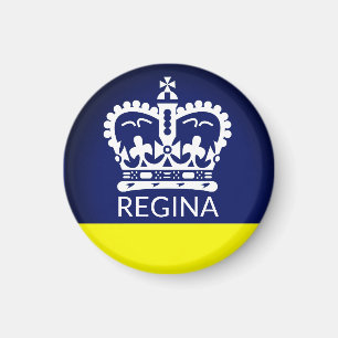 Vlag van Regina, Saskatchewan Magneet