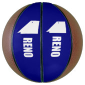 Vlag van Reno, Nevada Basketball Basketbal (Verticaal)