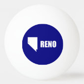 Vlag van Reno, Nevada Ping Pong Ball (Voorkant)