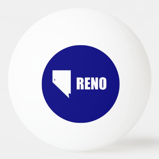 Vlag van Reno, Nevada Ping Pong Ball (Voorkant)