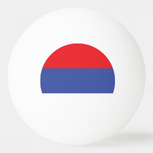 Vlag van Republika Srpska Pingpongballen