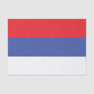 Vlag van Republika Srpska Tissuepapier