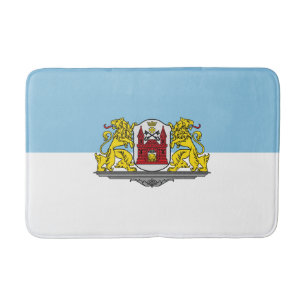 Vlag van Riga, Letland Bathroom Mat