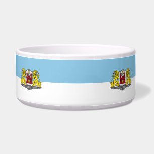 Vlag van Riga, Letland Bowl Voerbakje