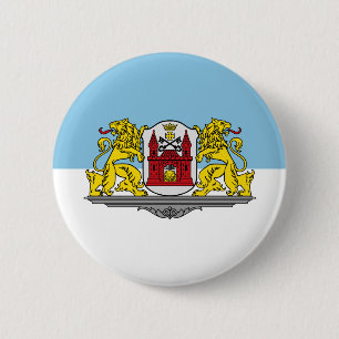 Vlag van Riga, Letland Pinback Button