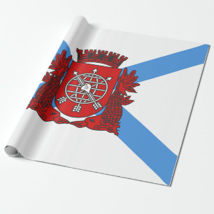 Vlag van Rio de Janeiro (Brazilië) Cadeaupapier