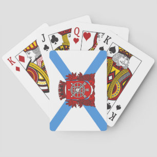 Vlag van Rio de Janeiro (Brazilië) Pokerkaarten