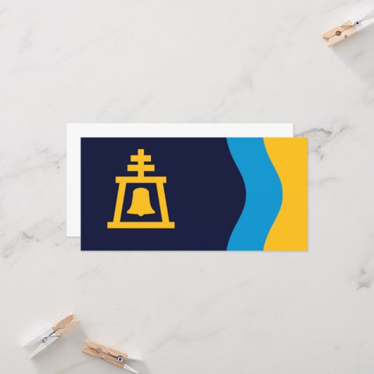 Vlag van Riverside (Californië) Kaart (Voorkant / Achterkant in situ)