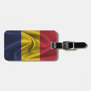 Vlag van Roemenië Bagagelabel
