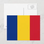 Vlag van Roemenië Briefkaart (Voorkant / Achterkant)
