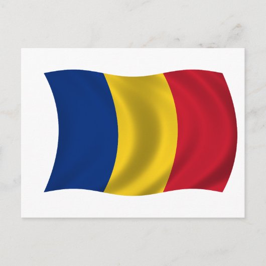 Vlag van Roemenië Briefkaart (Voorkant)
