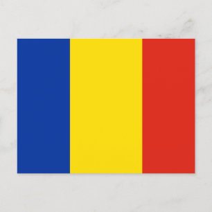 Vlag van Roemenië Briefkaart