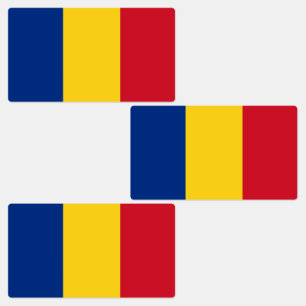 Vlag van Roemenië Labels