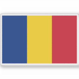 Vlag van Roemenië Sticker