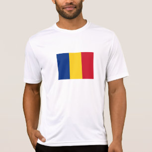 Vlag van Roemenië T-shirt