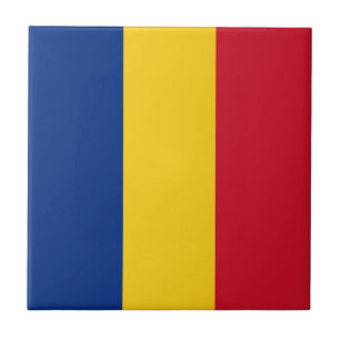 Vlag van Roemenië Tegeltje