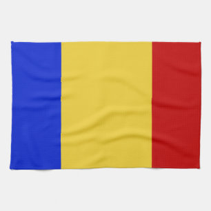 Vlag van Roemenië Theedoek