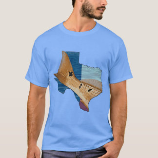 Vlag van roodbaars Vist T-shirt