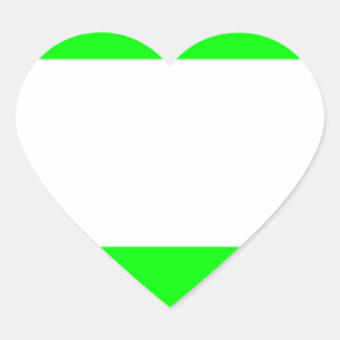 Vlag van Rotterdam Hart Sticker