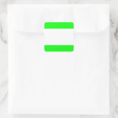 Vlag van Rotterdam Vierkante Sticker (Tas)