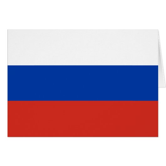 Vlag van Rusland (Voorkant Horizontaal)