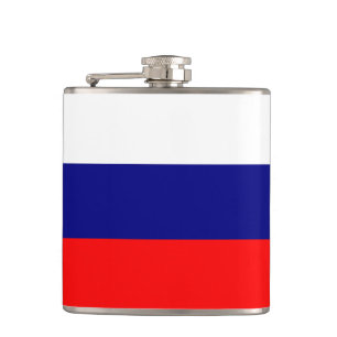 Vlag van Rusland Heupfles