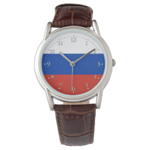 Vlag van Rusland Horloge
