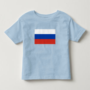 Vlag van Rusland Kinder Shirts