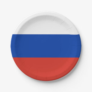 Vlag van Rusland Papieren Bordje