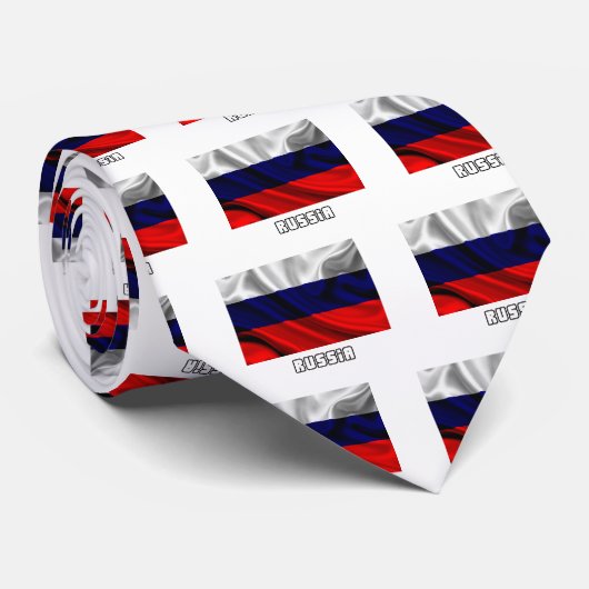 vlag van Rusland, Russische vlag Stropdas (Opgerold)