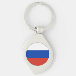 Vlag van Rusland Sleutelhanger