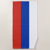 Vlag van Rusland Strandlaken (Voorkant)