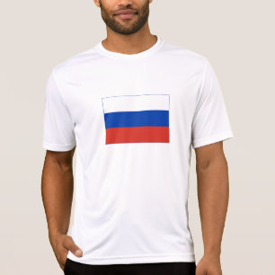 Vlag van Rusland T-shirt