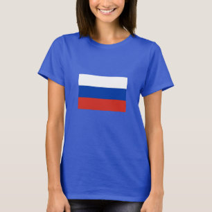 Vlag van Rusland T-shirt