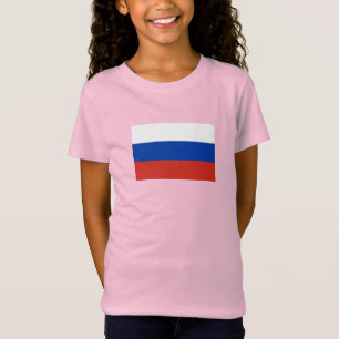 Vlag van Rusland T-shirt