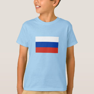 Vlag van Rusland T-shirt