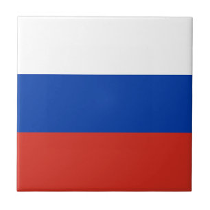 Vlag van Rusland Tegeltje