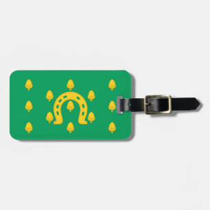 Vlag van Rutland Bagagelabel