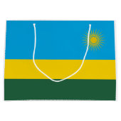 Vlag van Rwanda Groot Cadeauzakje (Voorkant)
