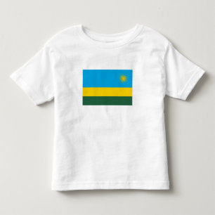 Vlag van Rwanda Kinder Shirts