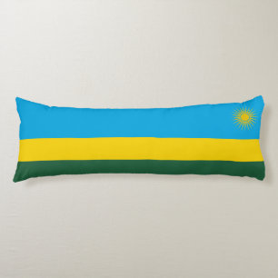 Vlag van Rwanda Lichaamskussen